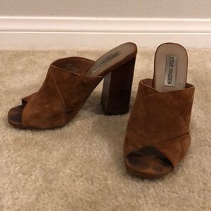 Brown Chunky Heels